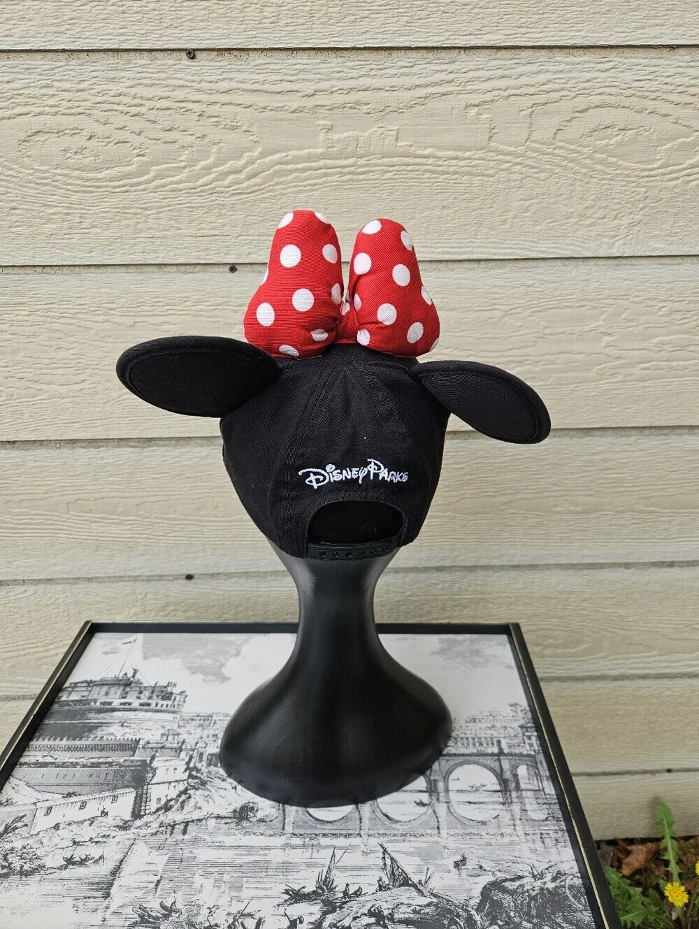 Disney Parks Minnie Mouse ears baseball cap snapback youth